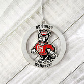 NC State University Wolf Logo Ornament by Fan Frenzy Gifts Officially Licensed NCAA